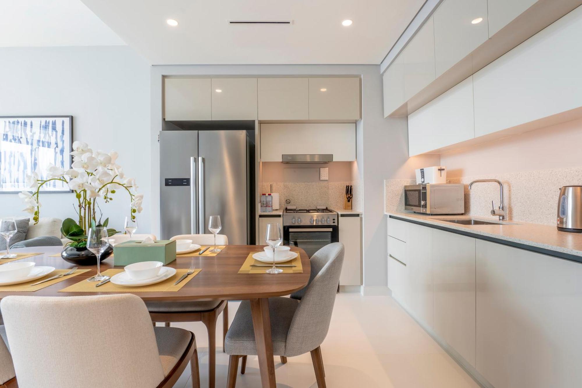 Ultra Luxury Emaar Beachfront - Private Beach And Pool Dubai Exteriör bild