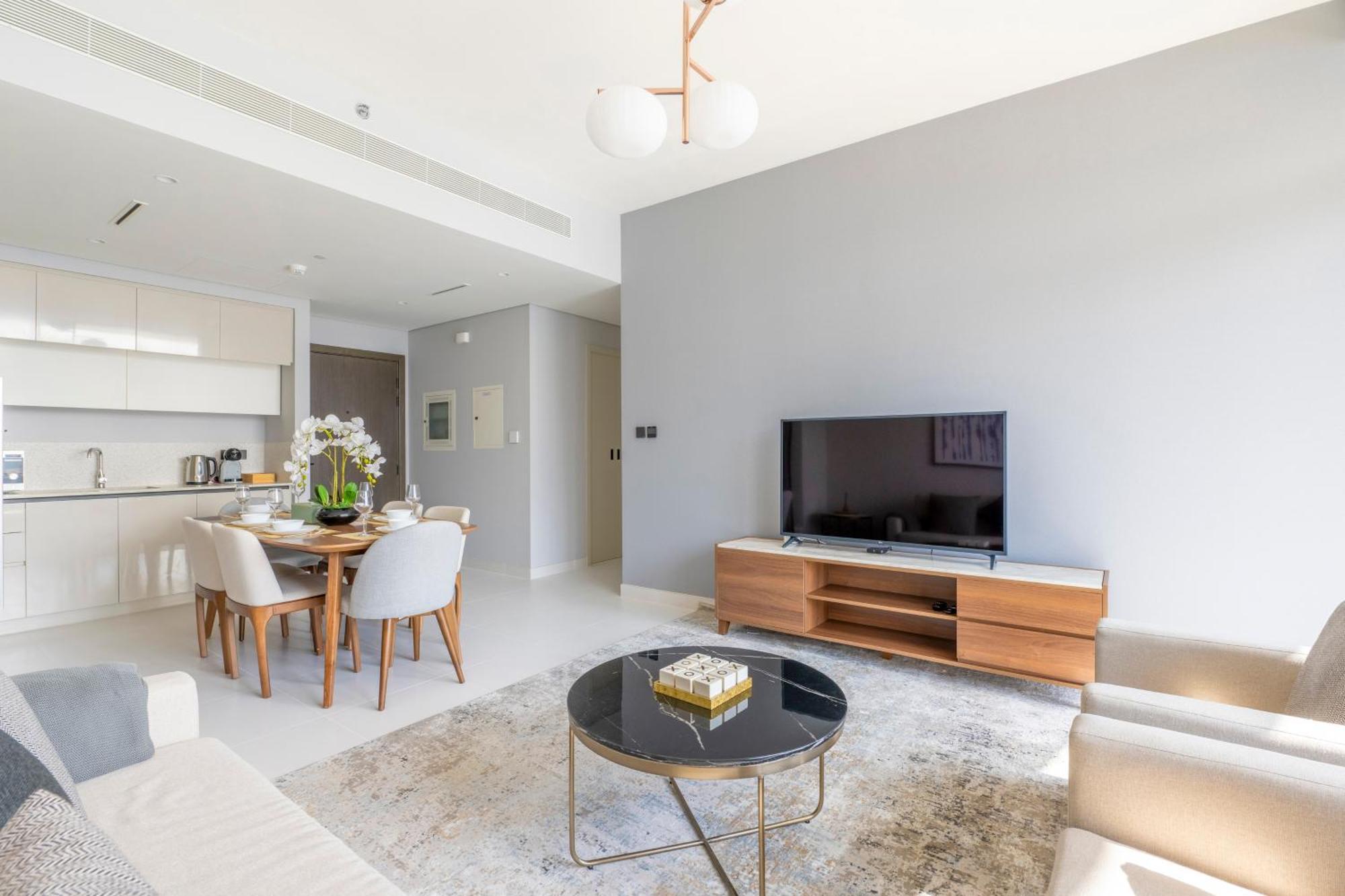Ultra Luxury Emaar Beachfront - Private Beach And Pool Dubai Exteriör bild