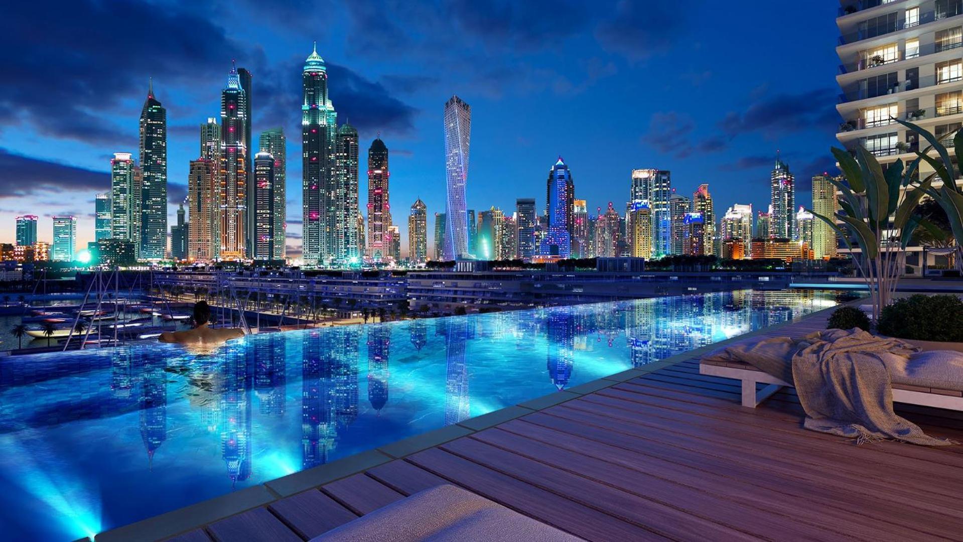 Ultra Luxury Emaar Beachfront - Private Beach And Pool Dubai Exteriör bild
